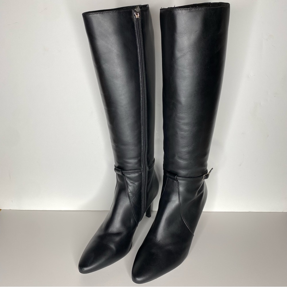 Aquatalia by Marvin K Tall Heeled Black Size 7